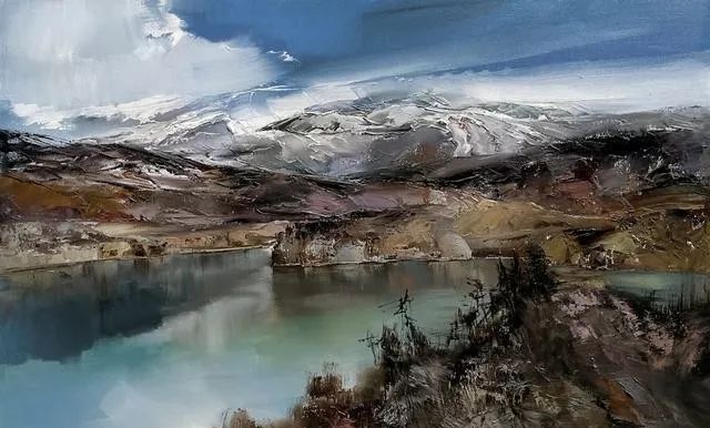 罗晓平油画作品欣赏