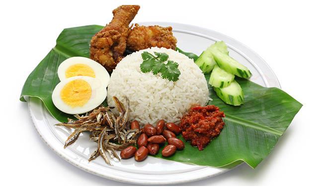 马来西亚殿堂级别美食:椰浆饭nasi lemak