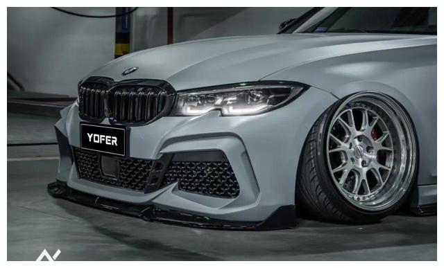 宝马三系改色膜#战舰灰-四川耐卡出品