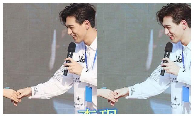 有种绅士手叫男明星华晨宇vs李现看到张杰怕谢娜吃醋