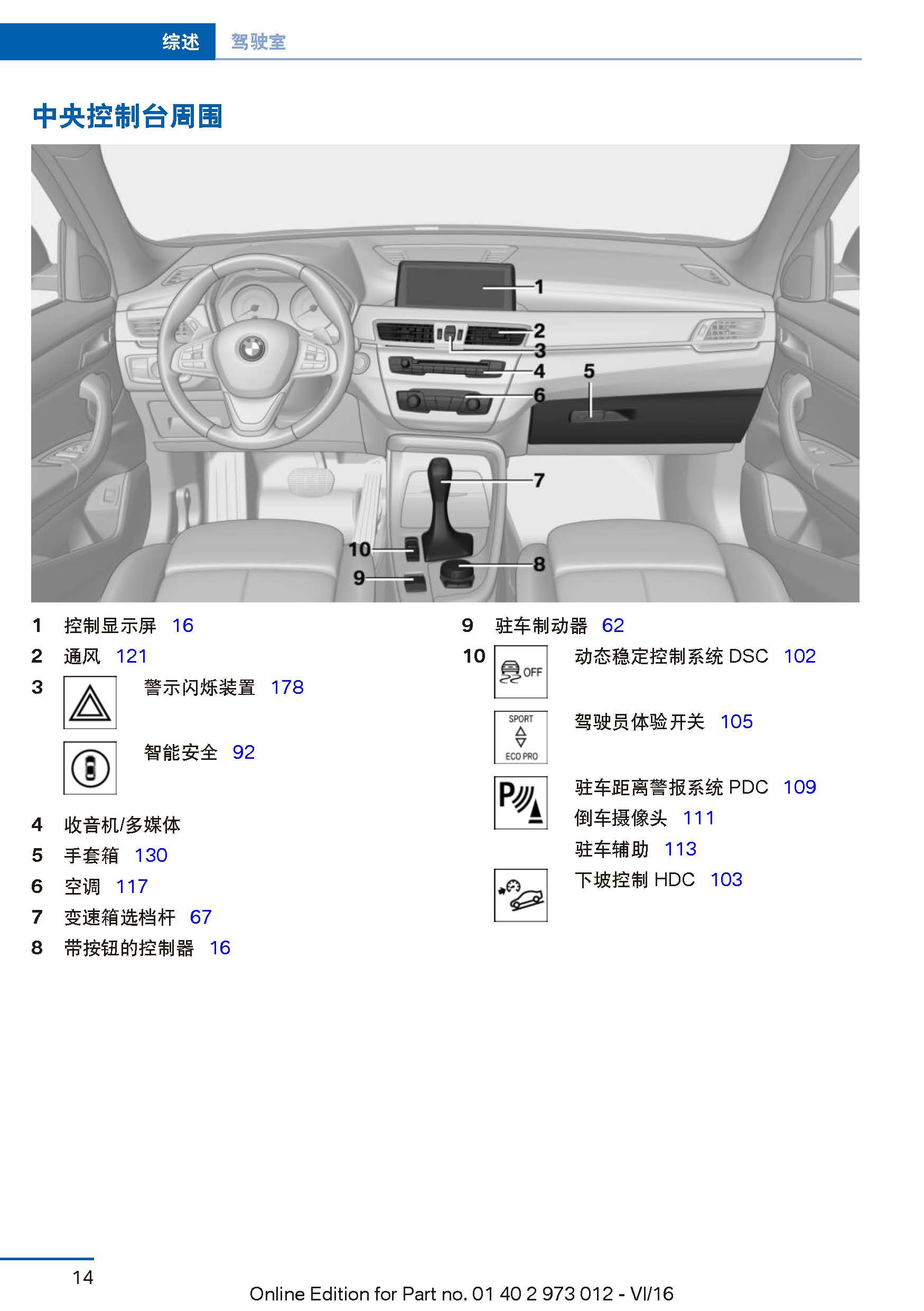 沈阳银河汽服宝马x1使用说明书电子版全新宝马x1用户手册