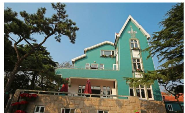 一座丹麦式建筑——青岛公主楼,绿墙红瓦,宛如一个童话世界__财经头条