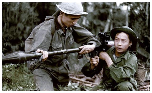 彩色越战老照片 英勇的越南人民军