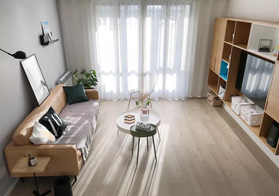 105平的北欧风三房,文艺范满满,朋友都好羡慕