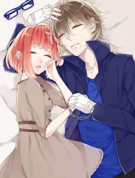 十二星座专属情侣动漫插画,水瓶座让人羡慕,双子座的超有爱!