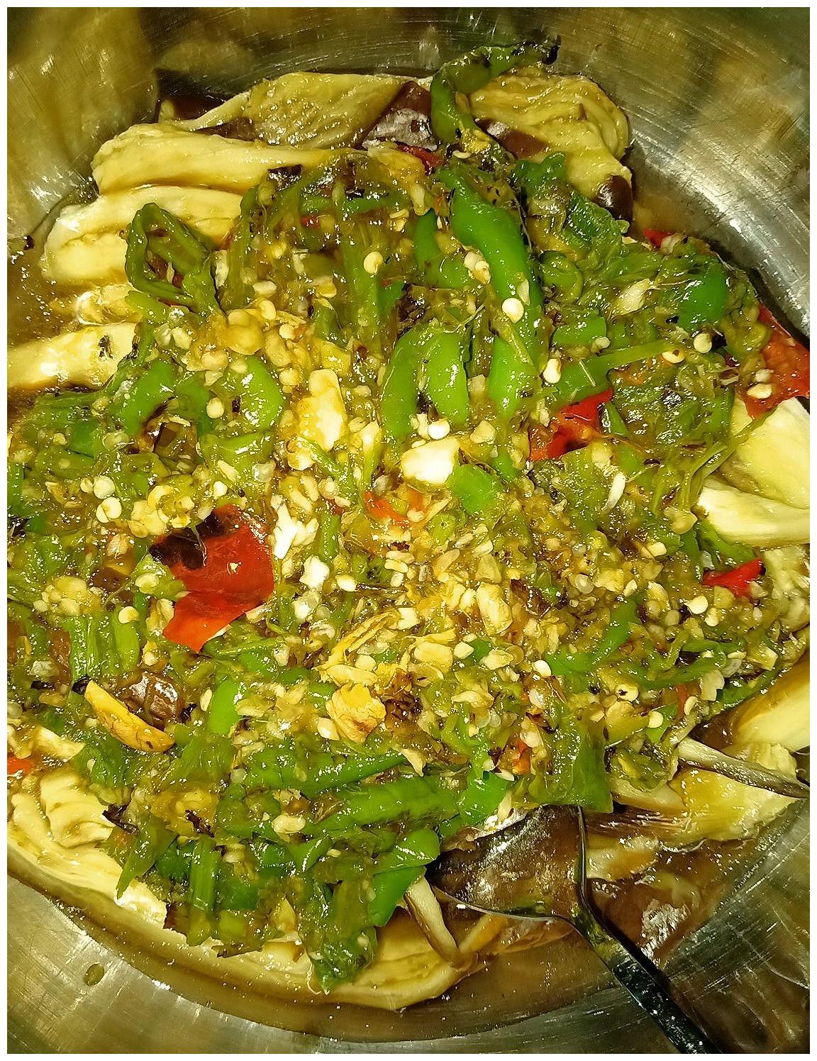 烧椒茄子的做法