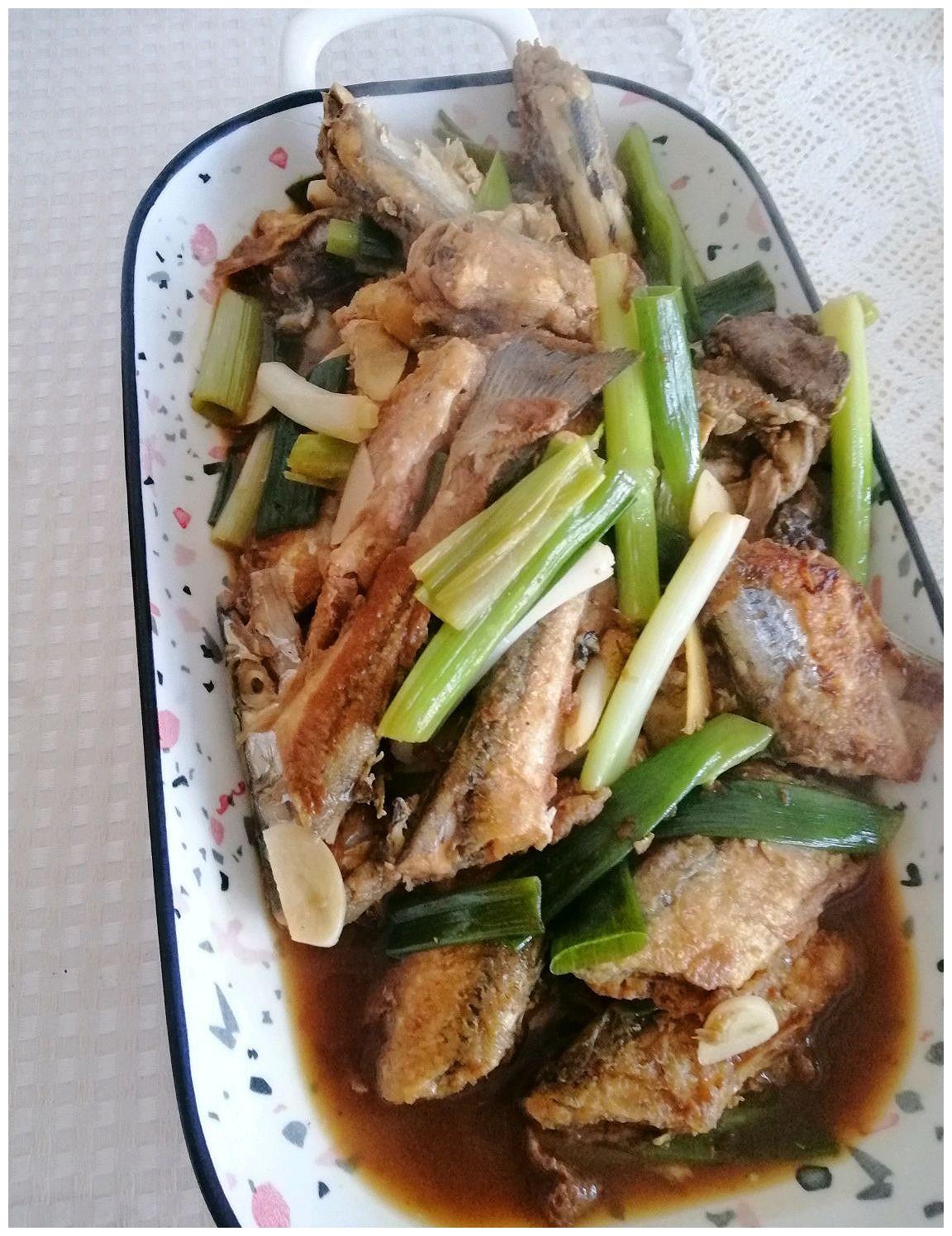 莱州醋闷针凉鱼的做法