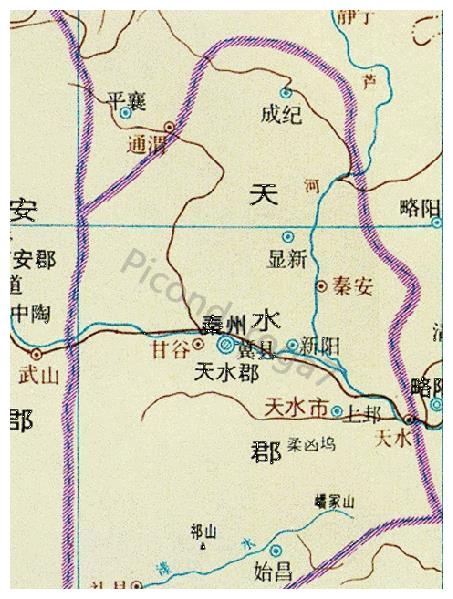 西晋二十一州之秦州|秦州|天水郡|公元_新浪新闻