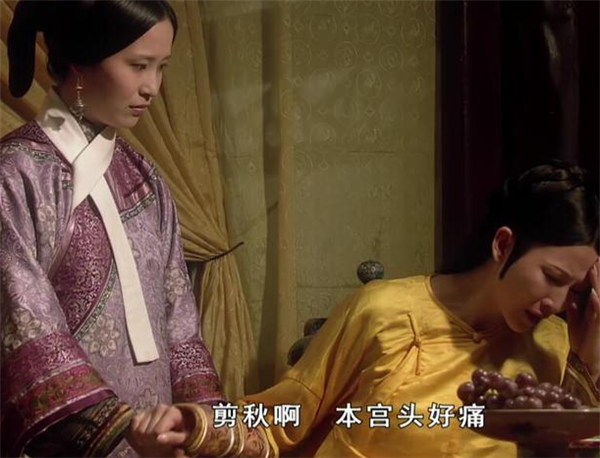 印象中七十多集的《甄嬛传》里面,宜修皇后的头风症发作了很多次数