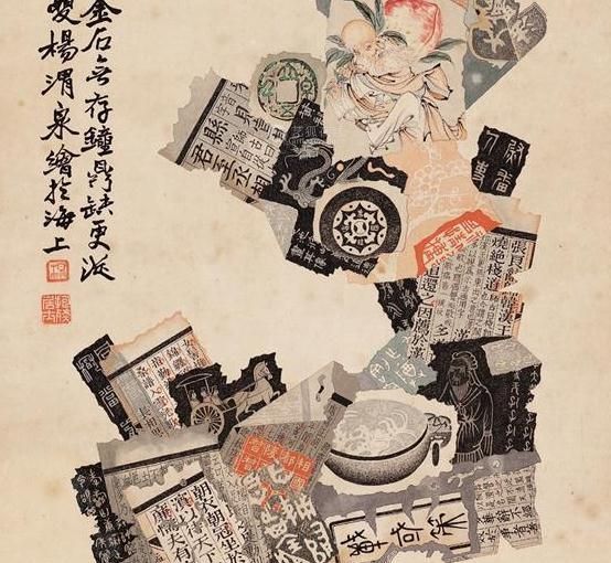 难得一见的八破图,还有个好听的名字叫锦灰堆,这种画劳神费力_高清