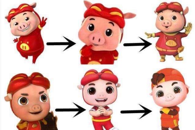 童年角色的"整容史":小咕咚"长开了",猪猪侠应该要"改名"
