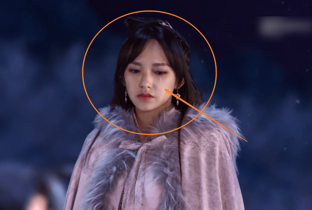 程潇灵域哭戏引关注当镜头对准她的脸拍怕是仙女落泪