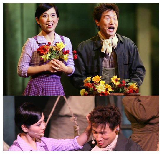 《天涯歌女》和《笑看风云》的女主角,后来和张学友合作《雪狼湖》