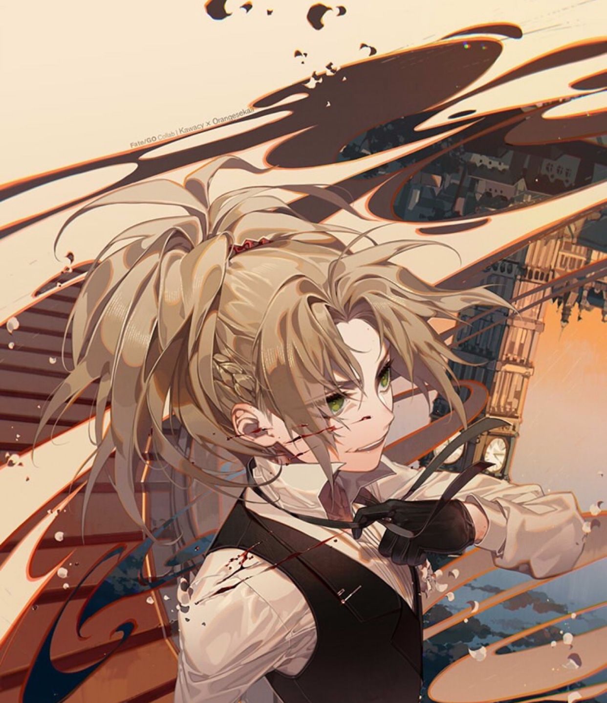 fate美图搬运叛逆骑士莫德雷德