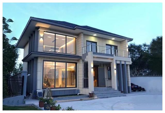 反手扔给你40栋漂亮别墅实景,谁再敢说农村房子土?