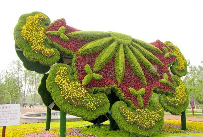 绿雕的园林艺术价值