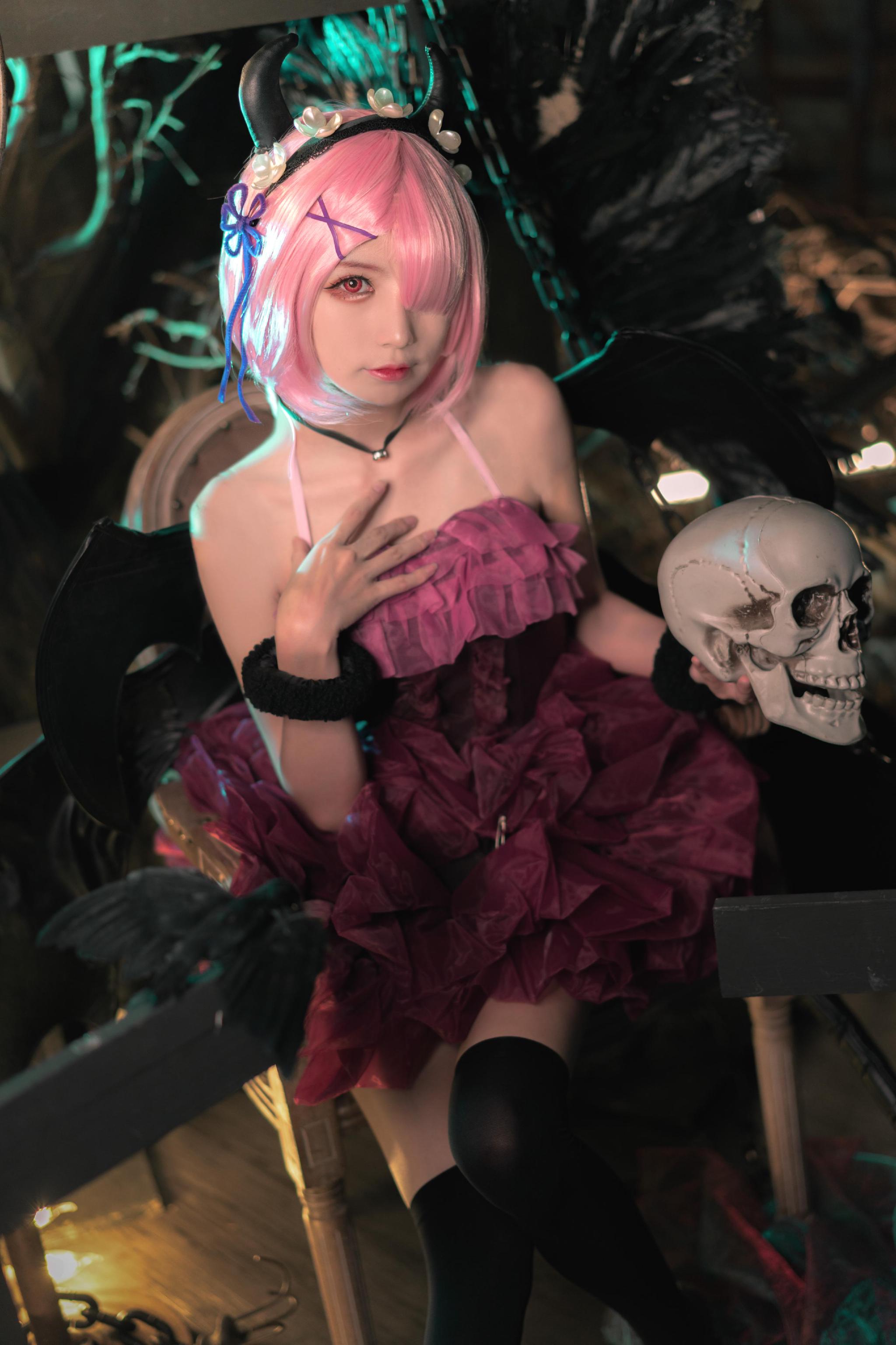 re从零开始的异世界生活小恶魔61拉姆cosplay