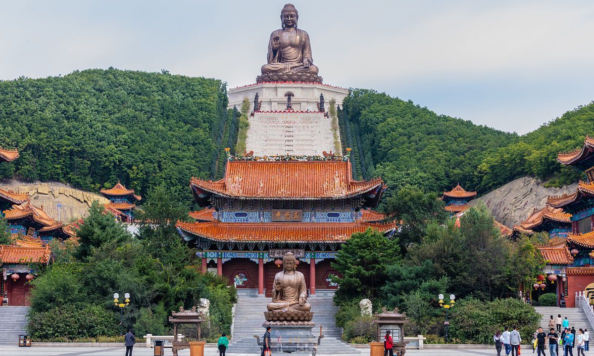 敦化六鼎山正觉寺大佛 敦化六鼎山正觉寺大佛