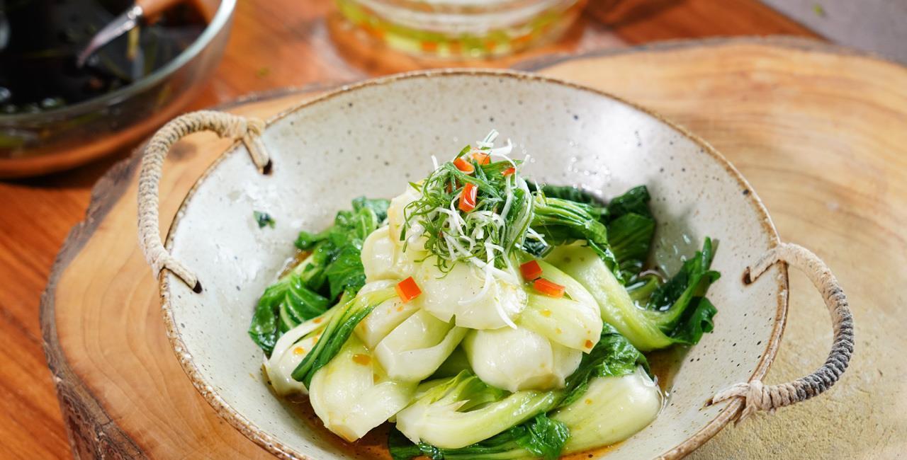 那你一定没试过这道白灼上海青,特制豉油是点睛之笔_高清图集_新浪网