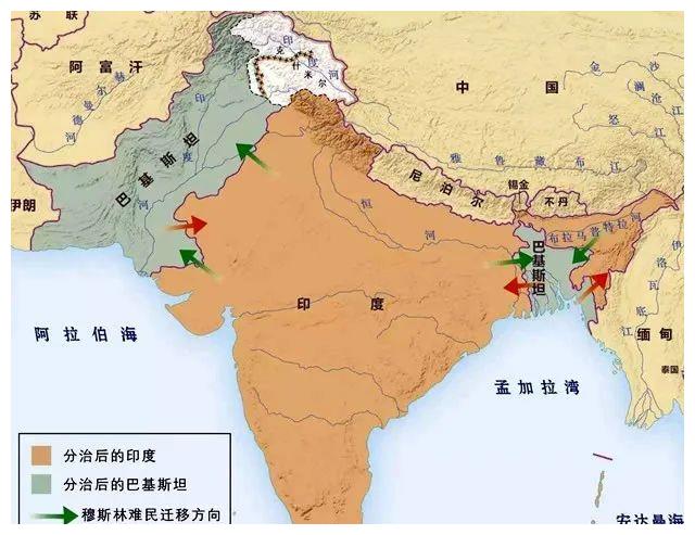 印度和巴基斯坦为什么会分家除了三观不合外还有一重要原因