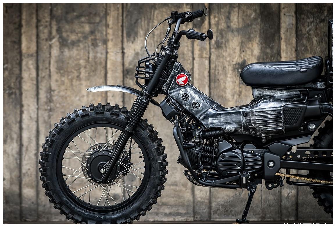 本田ct125最酷改装 配备"加特林机枪"排气 一眼你就会爱上