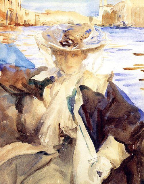 水彩画大师 约翰辛格萨金特 的水彩绘画