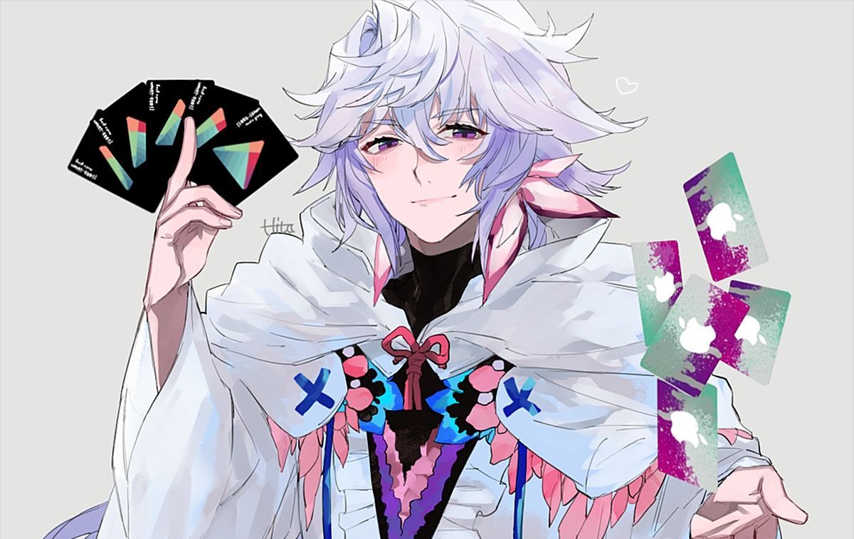 fgo美图壁纸——花之魔术师 梅林