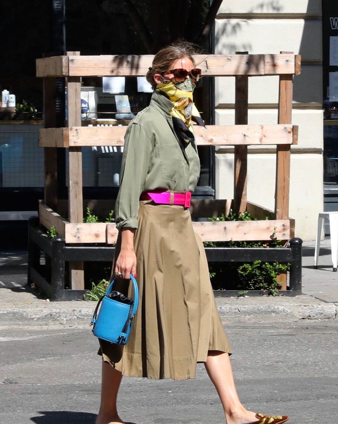 奥利维亚·巴勒莫(olivia palermo)在纽约最新高清街拍图