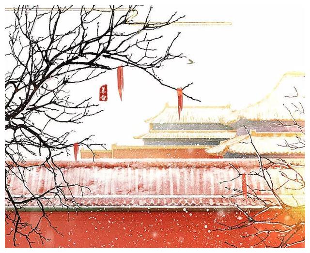 用一组古风插画画出最美长安