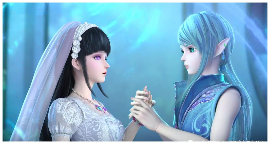 叶罗丽x冰莲花水王子深情表白暗示水默结局注定无法比肩