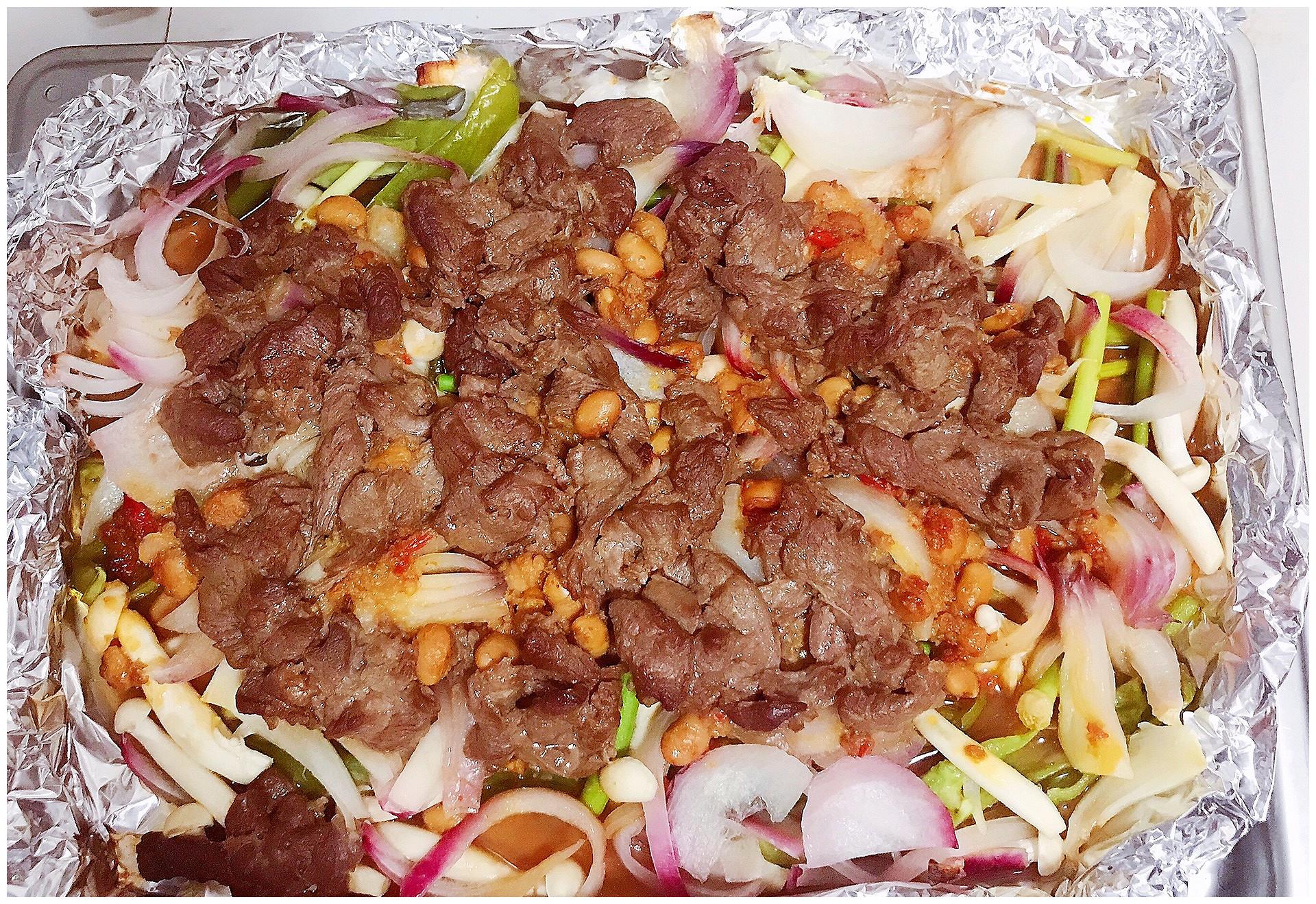 嫩滑锡纸牛肉(烤箱版)