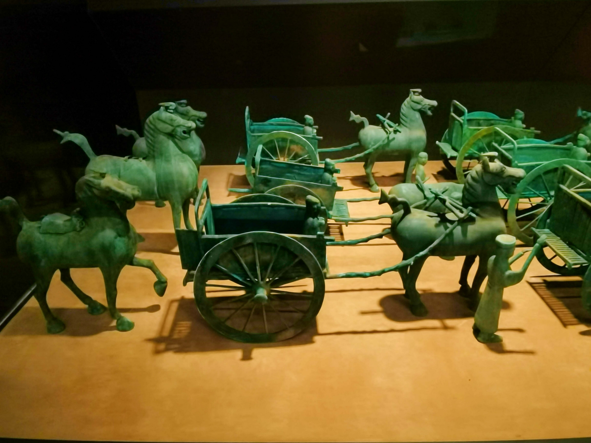 昭君博物院铜车马仪仗俑队原创拍摄