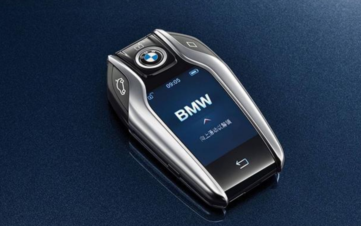 这不是一把普通的钥匙!全新宝马x5智能液晶钥匙感受下