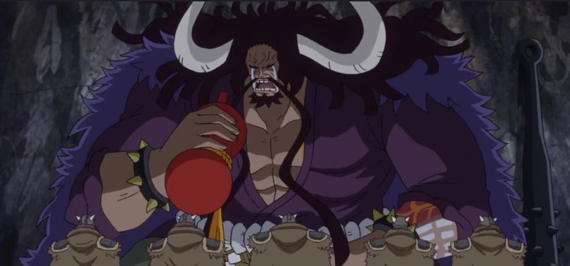 经典动漫:凯多之所以爱喝酒,其实与他的人物原型有关