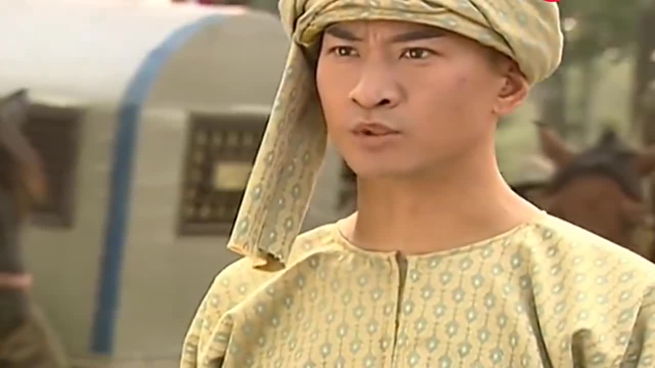 尔康说和慕沙日久生情,慕沙笑得一脸得意,紫薇听完脸色大变