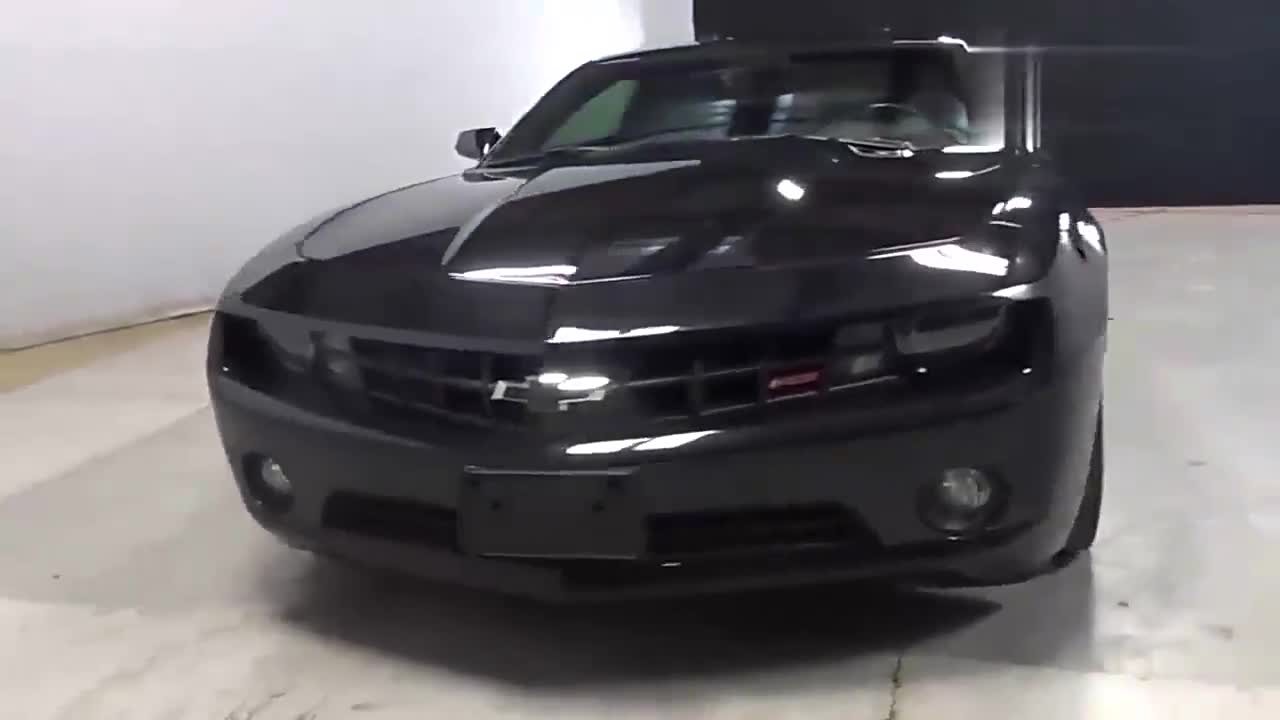 黑色雪佛兰科迈罗,变形金刚里的你,让我无法自拔