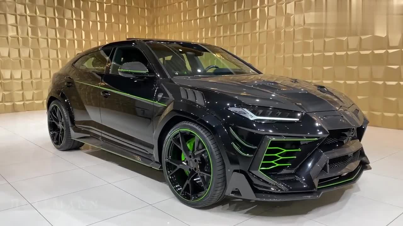 2021款兰博基尼urus mansory版全方位实拍,声浪太霸气了!