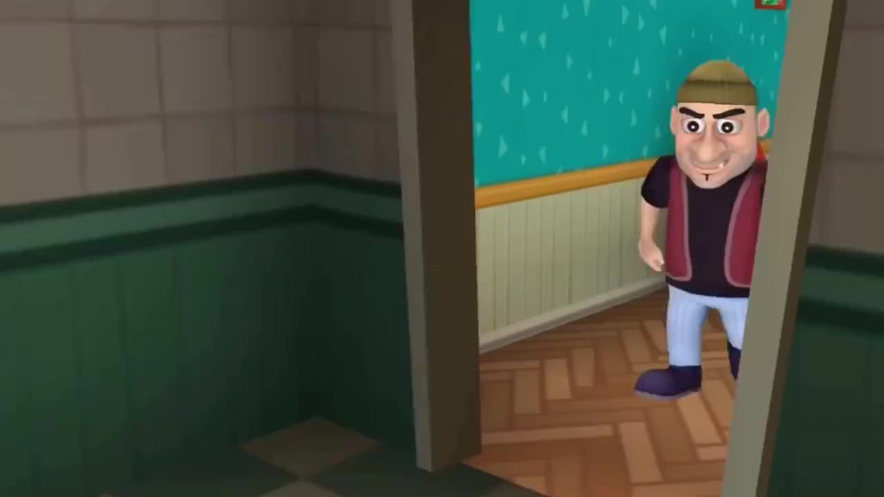 疯狂小偷:洗衣机里藏了宝藏,贪财小偷做春秋大梦!