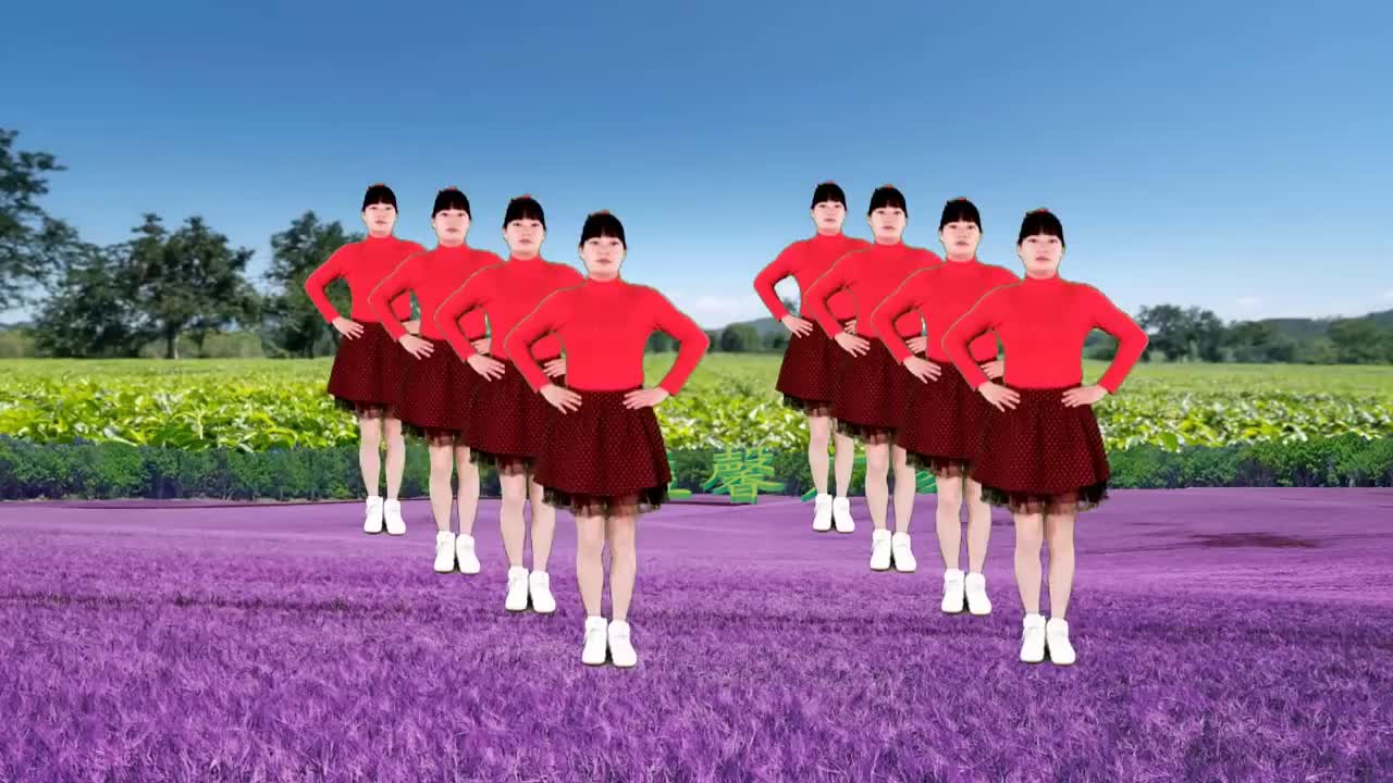 广场舞兔子舞简简单单的动作健身又快乐你不试试吗