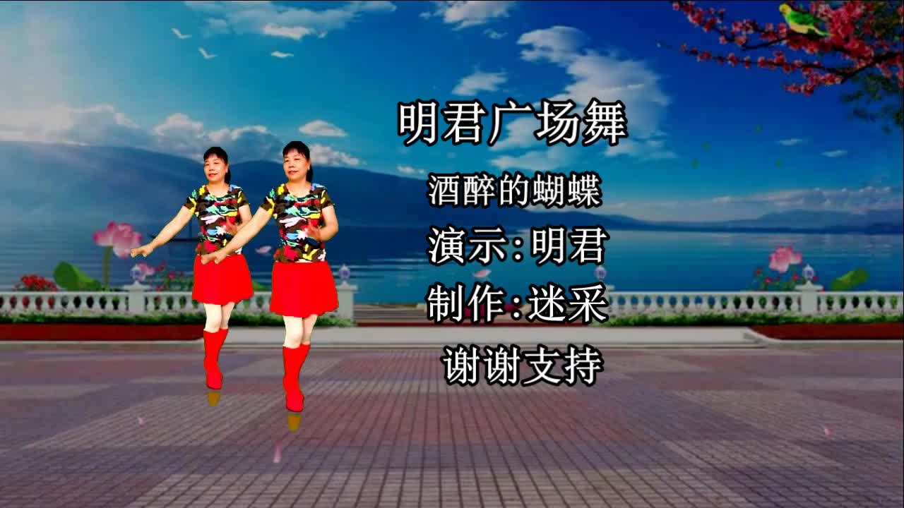 最美广场舞《酒醉的蝴蝶》旋律醉人舞姿优美大气跟随音乐起舞