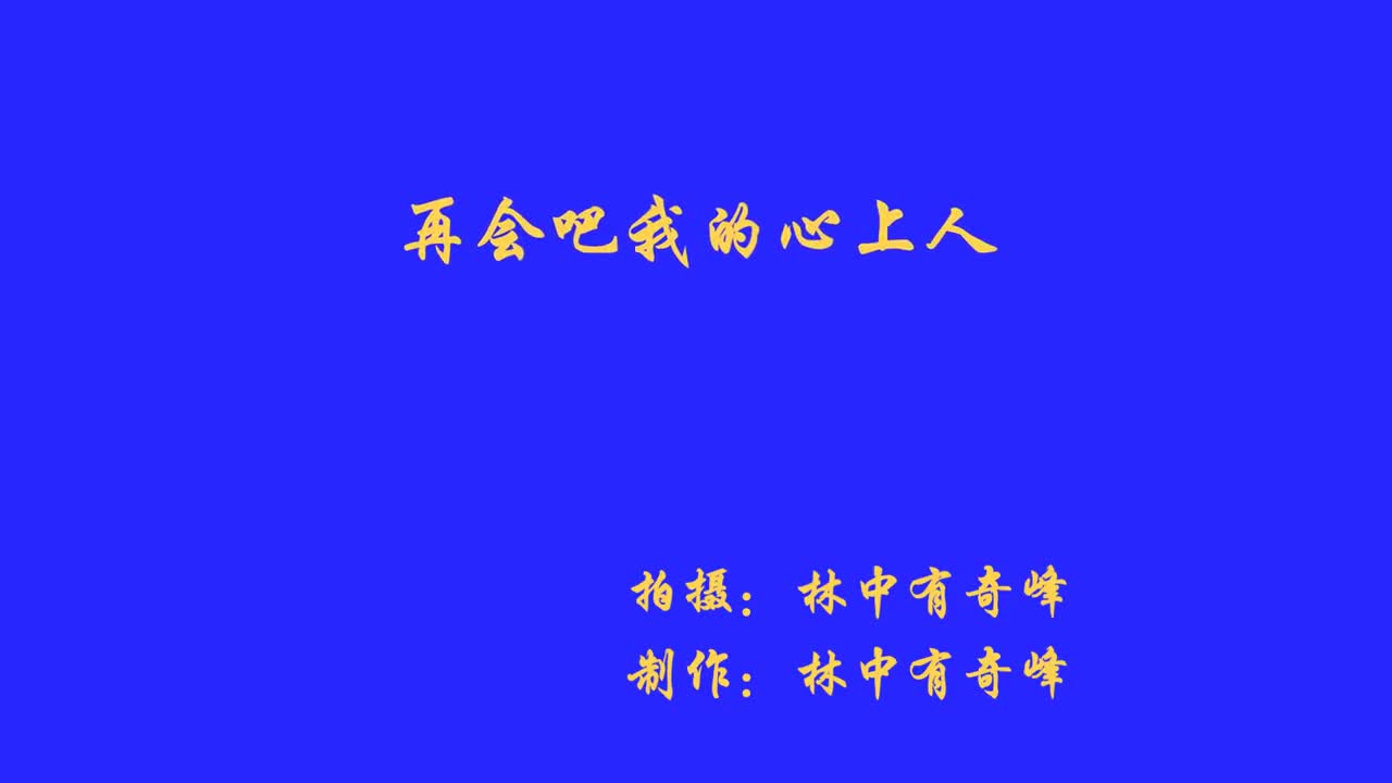 再会吧我的心上人