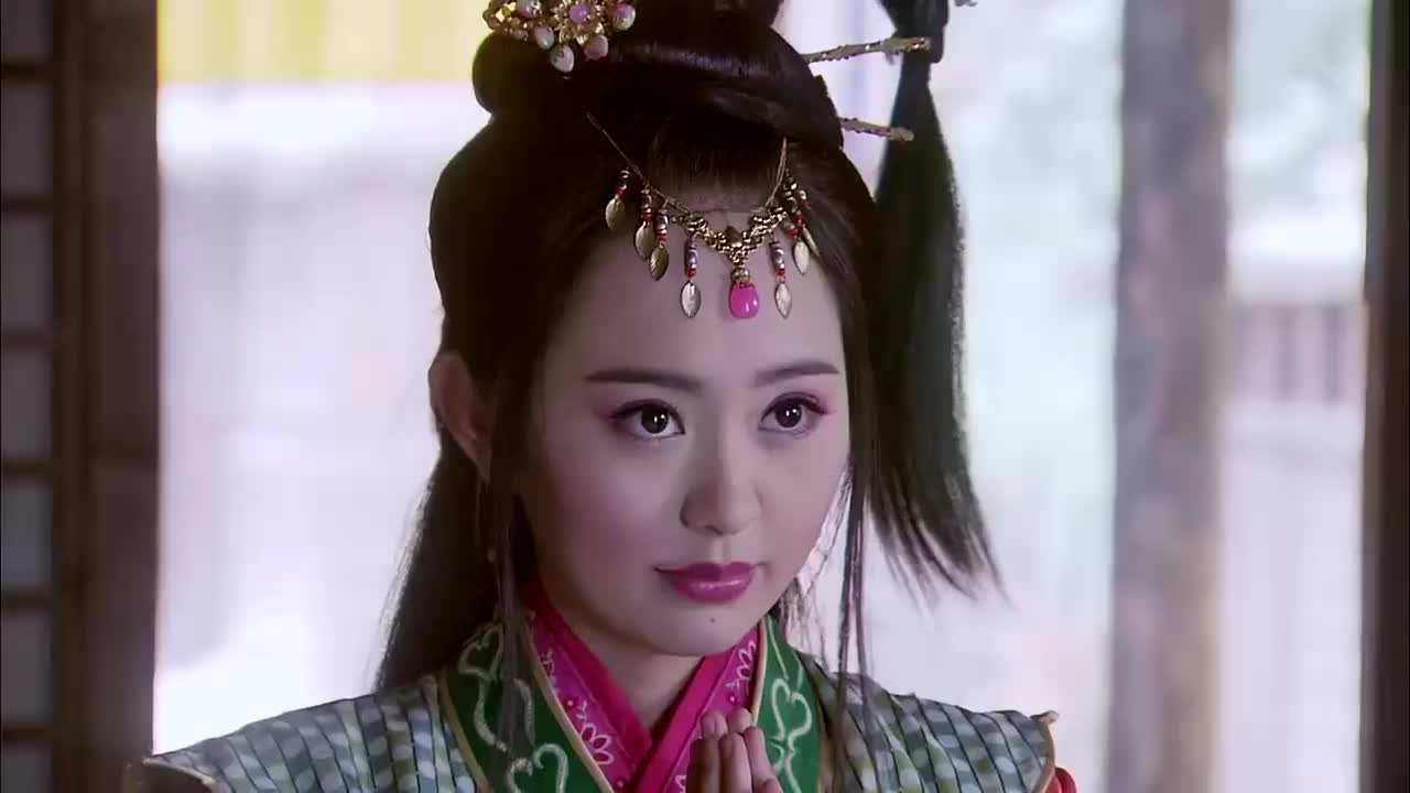 纪鸾英程越虎进庙躲追兵,九环仗义救情敌,真是苦了公主啊