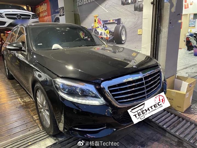 奔驰w222s350d柴油升级改装德国techtec刷电脑ecu改装程序