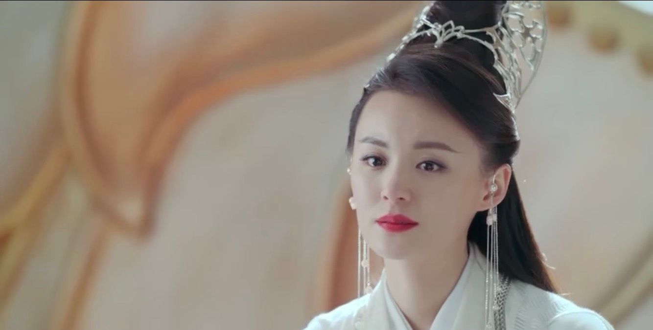 《绝代双骄》毛林林饰演的邀月宫主也太好看了,就连口红都那么美