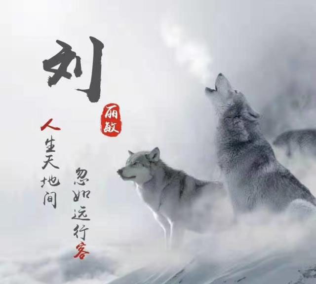 41张唯美个性的微信姓氏头像至少有一款适合你