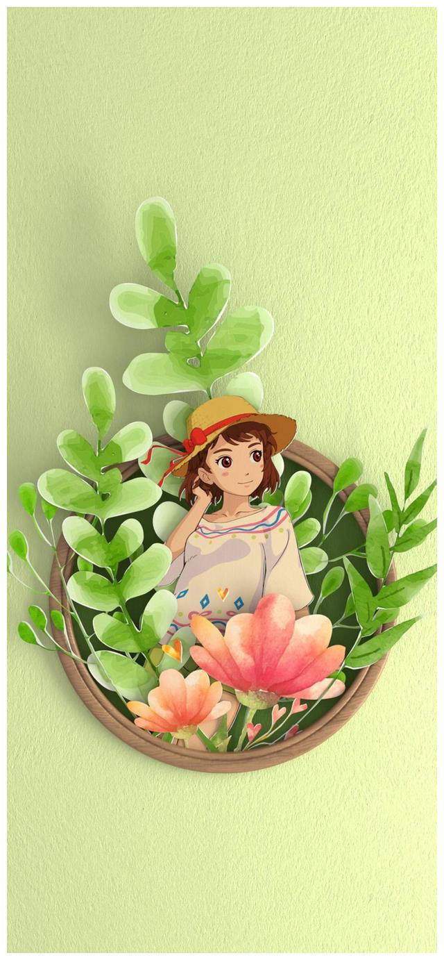 全面屏壁纸|卡通|精美手绘插画