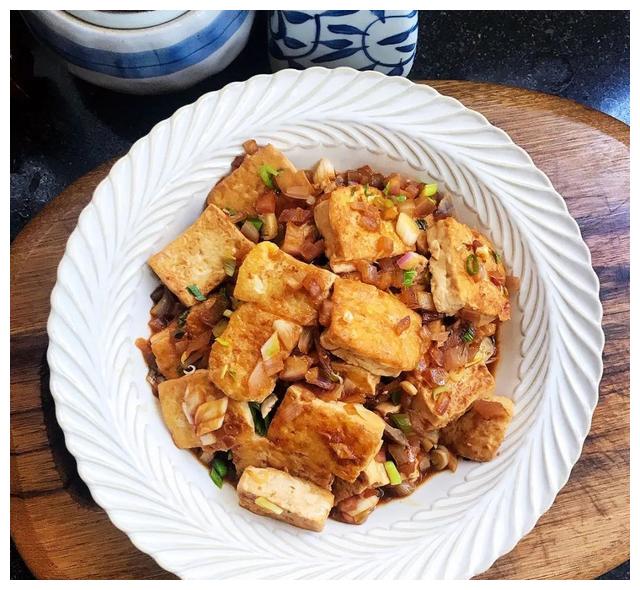 酱焖老豆腐家常下饭菜真赞