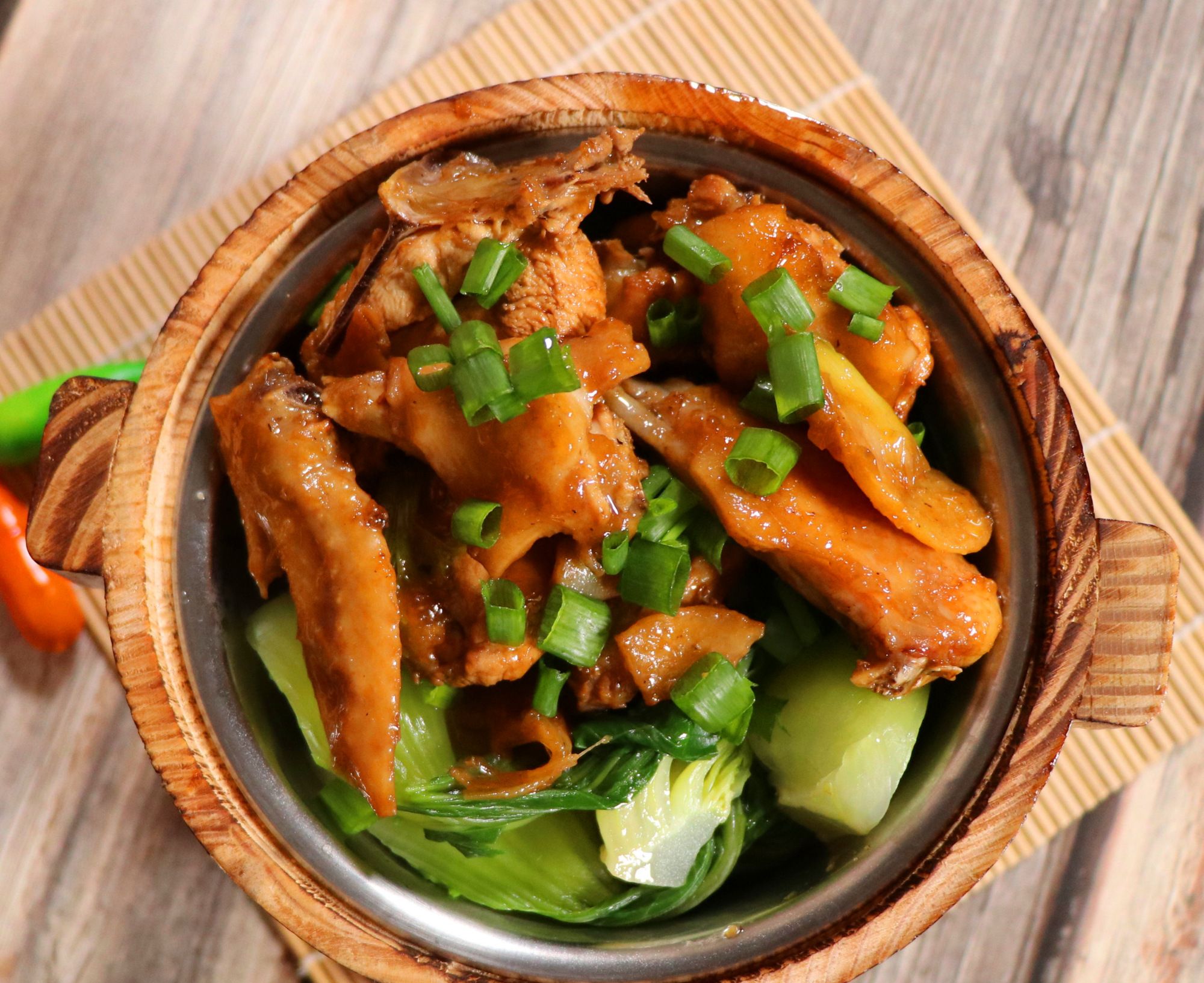 木桶饭的做法,土鸡木桶饭技术教程_高清图集_新浪网