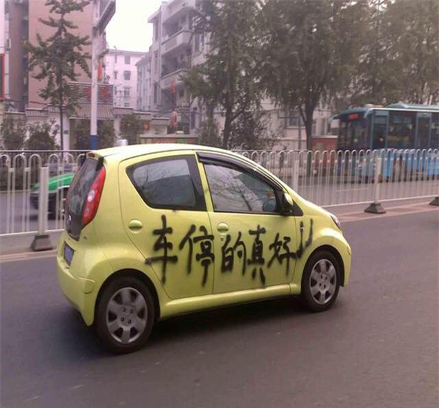 史上最悲催的停车,车主自己看都欲哭无泪,奇葩停车后果很严重