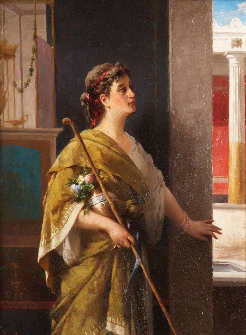 意大利艺术家路易吉·克罗西奥油画作品欣赏